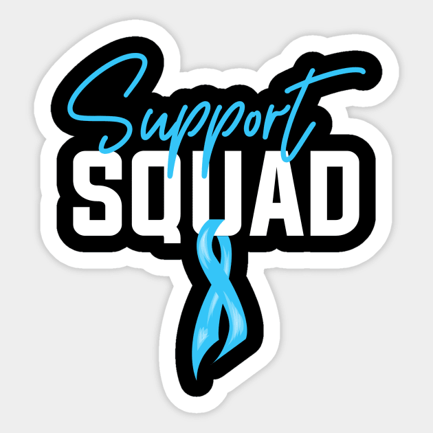 Prostate Cancer Support Sticker by TheBestHumorApparel